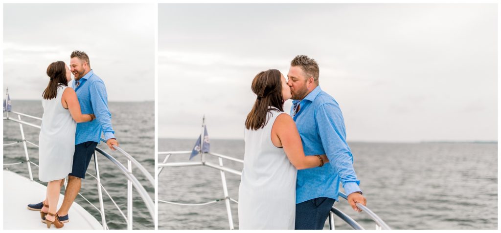 Engagement Photos on a Boat | destin florida photographer
